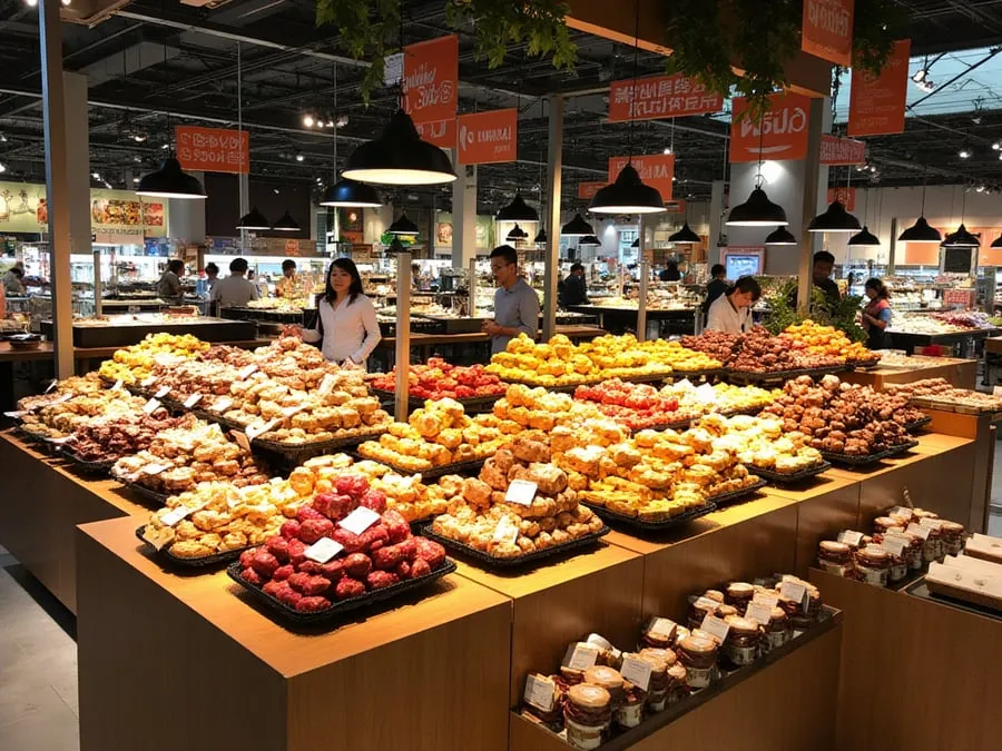 Eataly Food Hall Model Detail 3